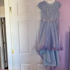Rare Editions Lavender Sequin Dress
